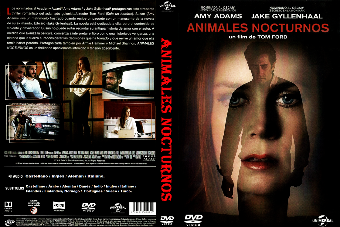 AnimalesNocturnos - Animales Nocturnos [2016] [DVD9 Full/Pal] [Audio: Cas/Ing/Ale/Ita] [Subs: Cas+12] [Thriller Psicológico]