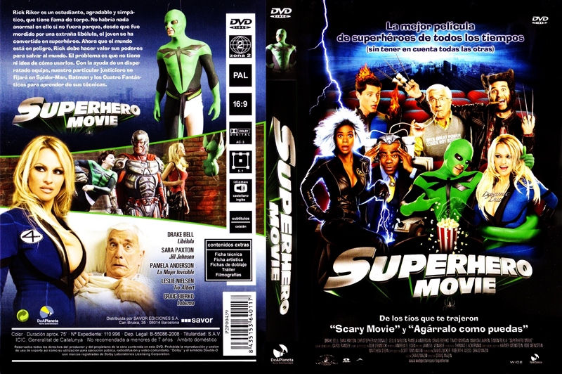 Superhero Movie - Superhero Movie [2008] [DVD5R/Pal] [Audio:Castellano,Inglés] [Sub:Catalán] [Comedia]
