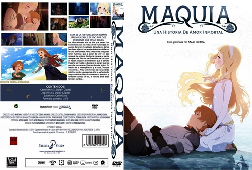 MAQUIAUNAHISTORIADEAMORINMORTAL2 - Maquia, Una Historia De Amor Inmortal [2018] [DVD5/Pal] [Audio:Castellano/Japonés] [Subtítulos:Español] [Animación]
