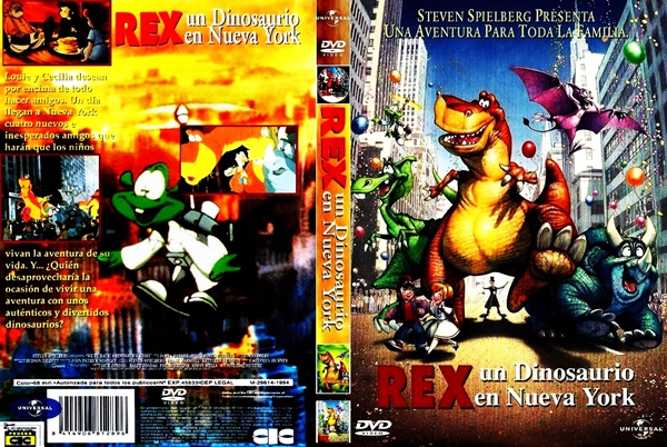 RexUnDinosaurioEnNuevaYorkDVD - Rex, Un Dinosaurio En Nueva York [1993] [DVD5 Full/Pal] [Audio:Castellano,Catalán,Inglés] [Subtítulos:Castellano,Inglés] [Animación]
