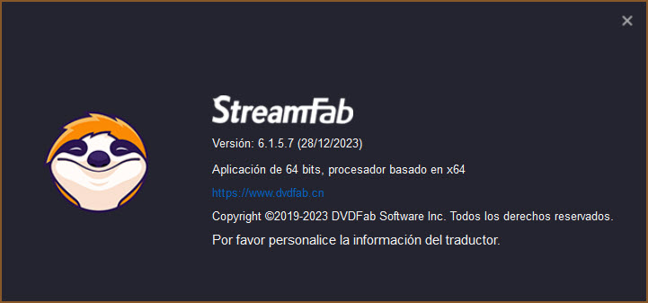 DVDFab StreamFab v6.1.5.7 [Portable][Español][Descarga videos de Prime Video, Netflix, Disney+ y ... 28-12-2023_09-22-46